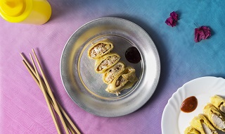 自製蛋餅系列-培根、起司、鮪魚