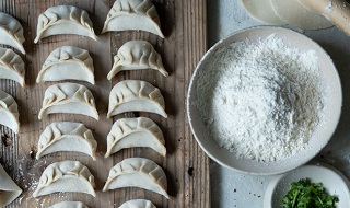 鮮蝦豚肉高麗麵餃