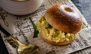 蛋沙拉貝果
